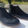 New Tags Fab Black Chelsea Zip Ankle Boots Girl/Boy Image 4