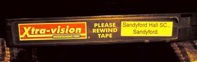 Xtra- Vision . Hollow Man . VHS TAPE.