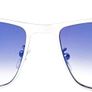 Police Unisex Sunglasses Carbonfly 4, Matt Silver Printed Carbon SPL779, 581B Image 3