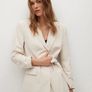 Mango Cream Blazer Image 7