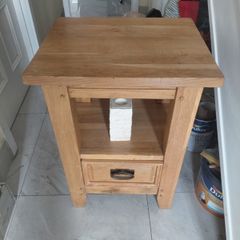 Rustic Drawer / Lamp Table