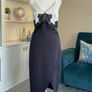 Brand New Stunning Ladies Black & White Dress from Lipsy Size UK 10 / EU 38 Image 10