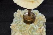Beautiful Old French Floral Porcelain Perfume Atomizer, Postage Available or Collection