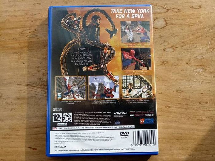 PS2 Spider-Man 2