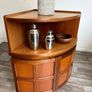 Vintage Retro Mid Century Teak Drinks Cabinet Image 5