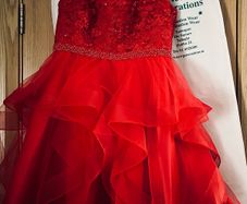 New Generation,   Red Confirmation Dress