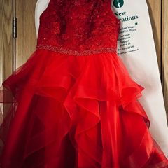 New Generation,   Red Confirmation Dress