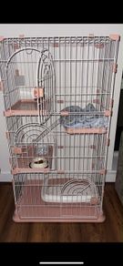 Three story cat cage