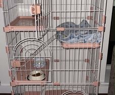 Three story cat cage