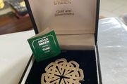 Vintage Aidan Breen Silver brooch