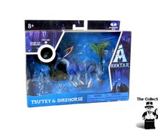 Avatar Movie Mcfarlane Toys Figure Playset Tsu'tey and Direhorse Brand New Sealed