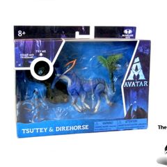 Avatar Movie Mcfarlane Toys Figure Playset Tsu'tey and Direhorse Brand New Sealed