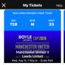 Man Utd Tickets x 2 Image 2
