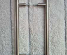 Wardrobe aluminium handle