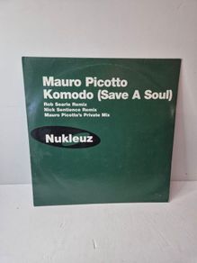 Mauro Picotto Komodo (Save A Soul) 12" Trance Vinyl (2000)