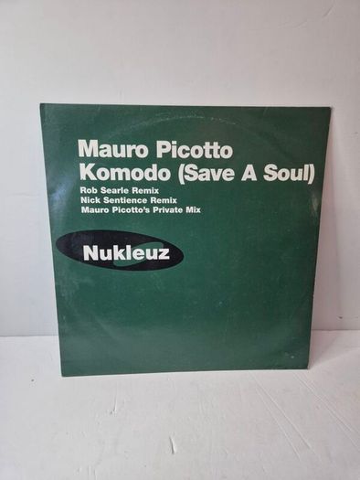 Mauro Picotto Komodo (Save A Soul) 12" Trance Vinyl (2000)