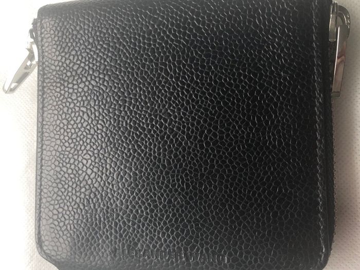 Alexander Wang black Quillon compact wallet