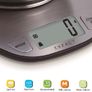 Electronic Kitchen Scale Stainless Steel Baking Scale - Large Display Wet and Dry Food Weighing Scale with Stainless Steel Mixing Bowl - Easy Switch Between Imperial and Metric - Max 5 KGS (FREE POSTAGE) Image 2