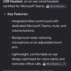 Microsoft headset