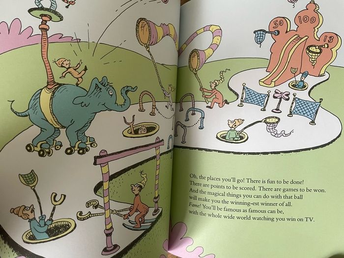 book Oh, the places you'll go!