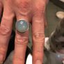 silver ladies ring Image 3