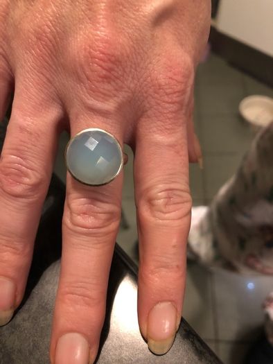 silver ladies ring