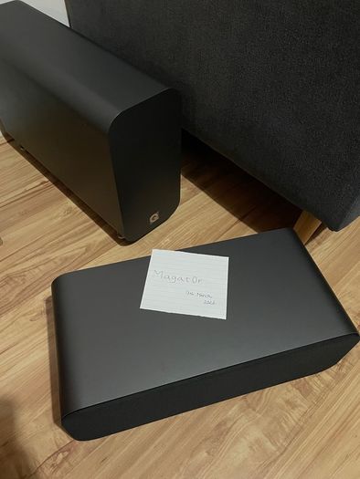 Q Acoustics 3050i 5.1 Cinema Pack + Denon AVR-X1600HB (One Owner / 2020)