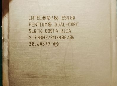 Intel dual core