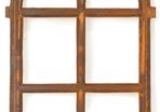 Iron Window with Round Arch | Approx. 98 x 54 cm | Cast Iron Window in Antique Style | for Garden Wall, Garden Shed and Stable Window