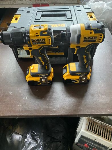 DeWalt professional 18V XR Brushless Twin Drill Set