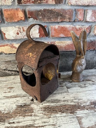 vintage oil lamp