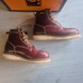 Men's Leather Moc Toe Boots, UK 8.6, UK 42.5 Image 4