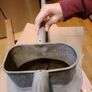 vintage galvanized watering can Image 4