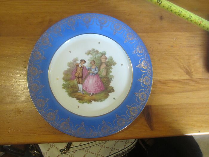 LIMOGES   France  porcelain plate