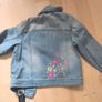 Girls denim jacket BNWT 2-3 years Image 2