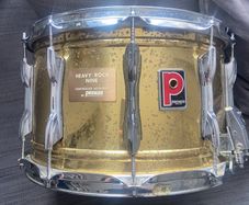 Premier 9"x 14" Brass Rock 90s Snare