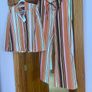 Fab Zara Cotton Vertical Striped Pyjama Style Co Ord Shirt and Trousers  New with Tags RRP 100 Euro Both size XL UK 14 Image 9