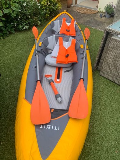 Inflatable 2-person kayak