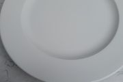 Set of 6 CREME Vitrified Fine China DINNER Plates