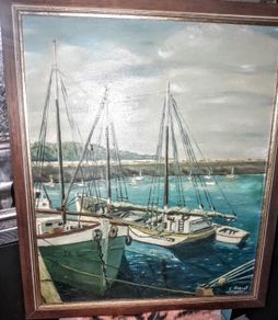 L.Morant oil painting 1959