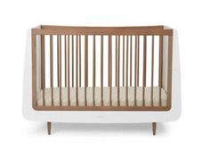 Snuzcot Skandi Cot Bed and new mattress