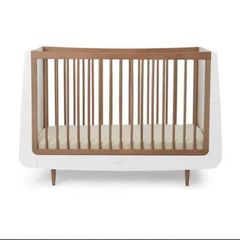 Snuzcot Skandi Cot Bed and new mattress