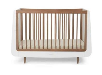 Snuzcot Skandi Cot Bed and new mattress