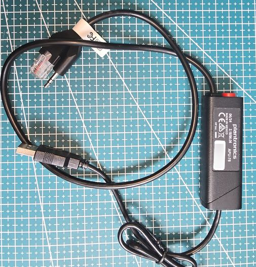 Plantronics Poly APU-76 EHS Cable (Electronic Hook Switch) - Great Condition