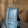 RARE! Paco Rabanne H&M Shimmering Metallic Leather Chelsea Boots Limited Collaboration Image 5