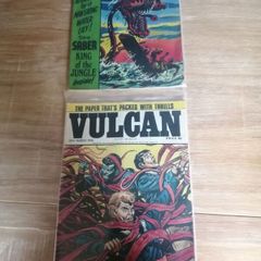 Collectible Vulcan UK Comics National Edition complete 28 issues and 3 Valiant and Vulcan comics