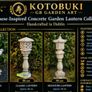 Japanese Garden Lantern -36cm Cast Concrete Pagoda -Handmade Dublin Image 8