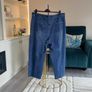 Ladies Simply Be Mid Blue Barrel Leg Jeans Image 10
