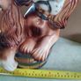 Rare Vtg Cocker Spaniels Figurine Statue Brinns Portugal 10.5 x8 Inches Dogs in Bucket. Image 5
