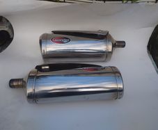 Scorpion exhausts for Triumph 1050  Speed Triple